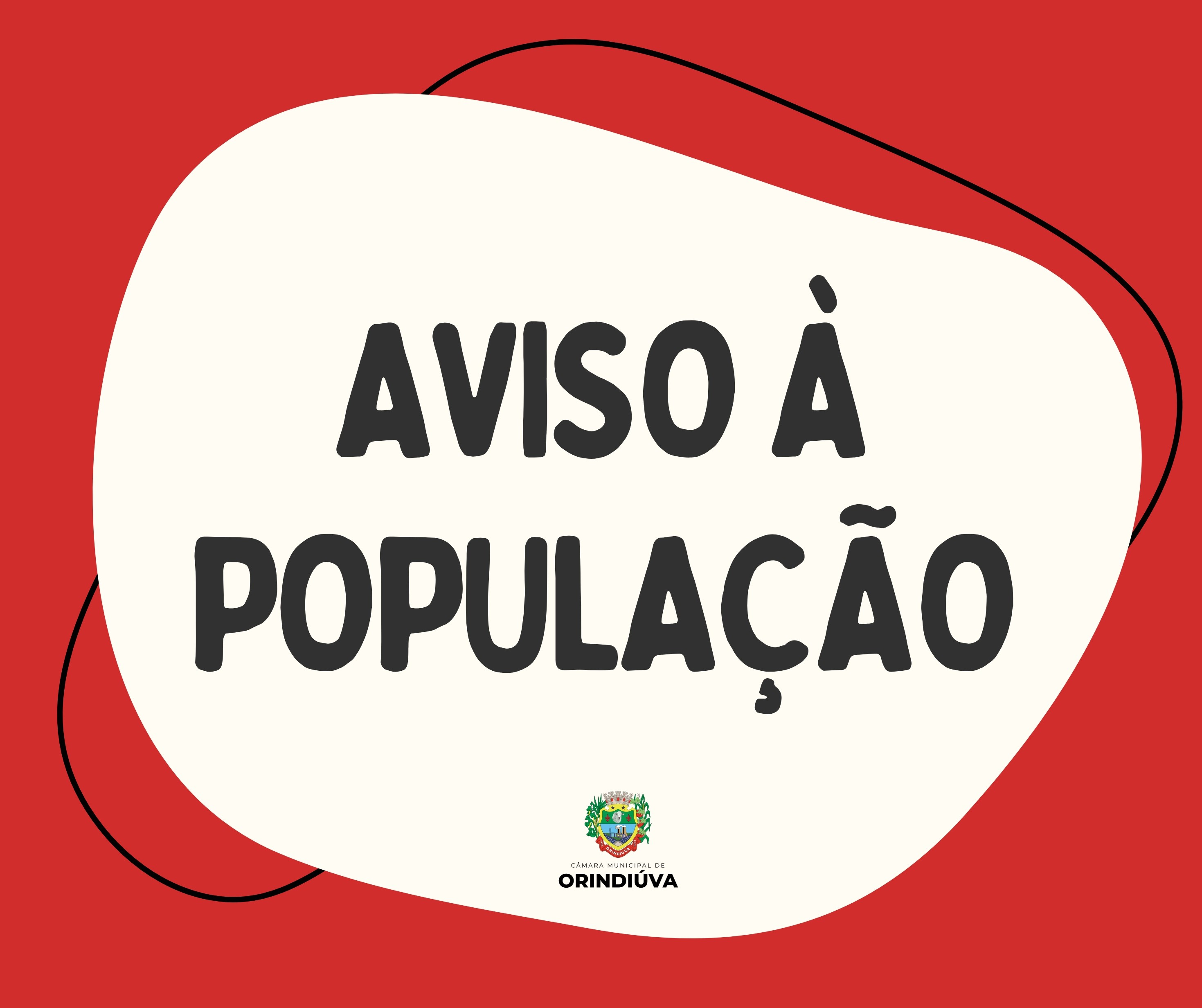 AVISO À POPULAÇÃO